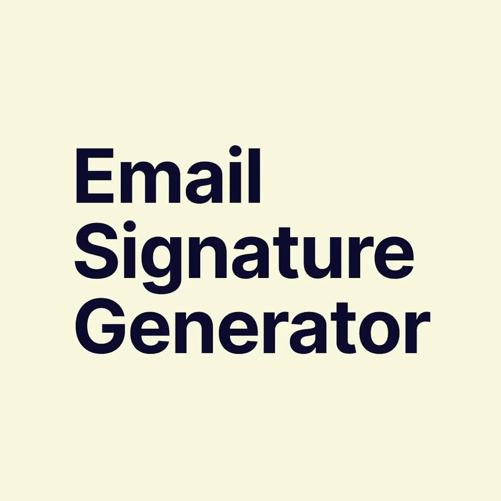 Email Signature Generator logo