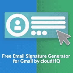 Email Signature Generator by cloudHQ logo