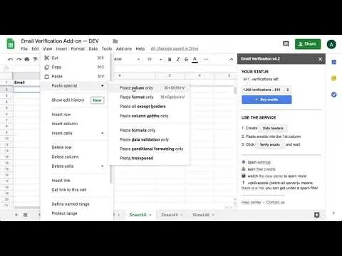 Email Verification screenshot 1 of 2