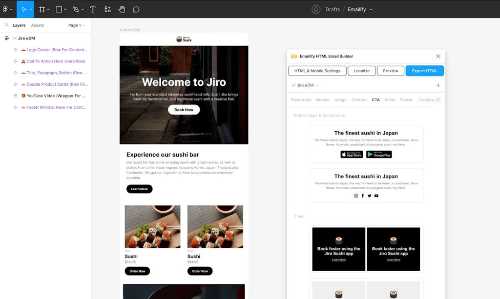 Emailify for Figma screenshot 2 of 5