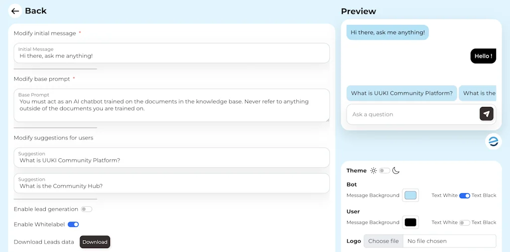 EmbedAI screenshot 2 of 2