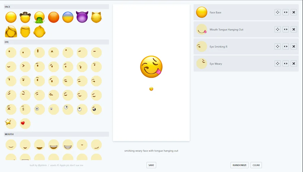 Emoji Builder screenshot 3 of 3