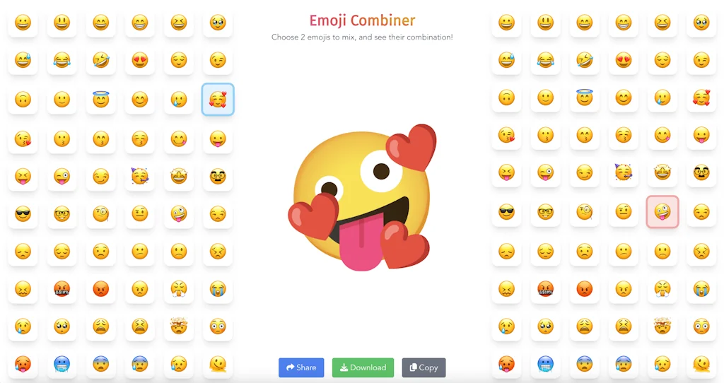 Emoji Combiner screenshot 2 of 4