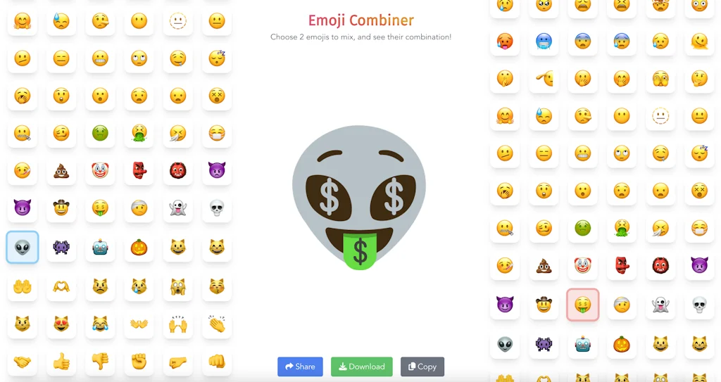 Emoji Combiner screenshot 3 of 4
