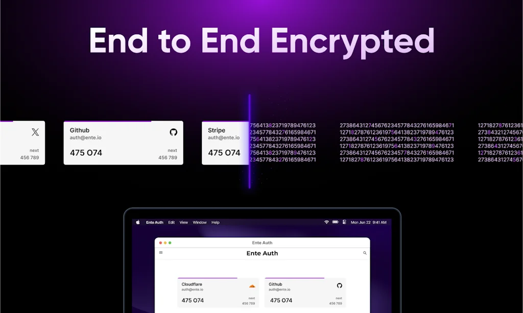 Ente Auth screenshot 1 of 3