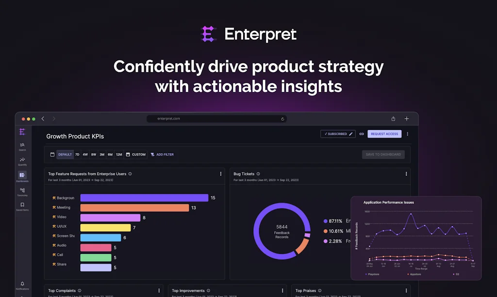 Enterpret screenshot 3 of 3
