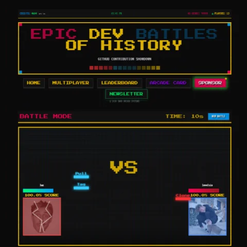 Epic Dev Battles of History logo