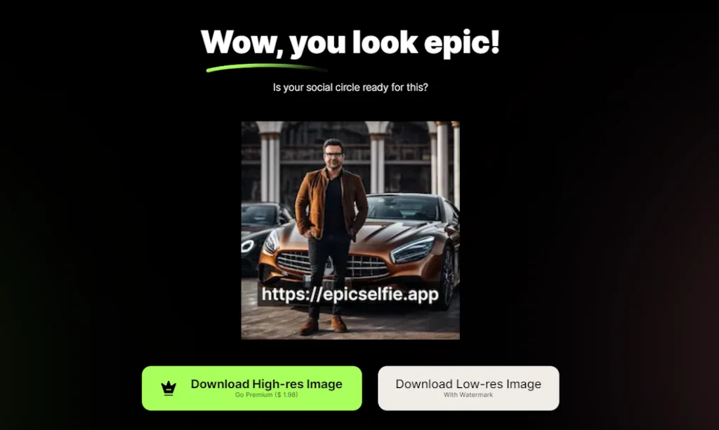 Epic Selfie screenshot 8 of 14