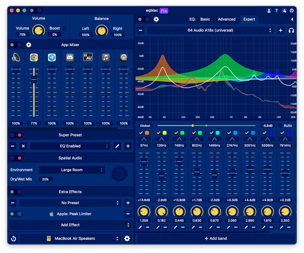 eqMac screenshot 1 of 9