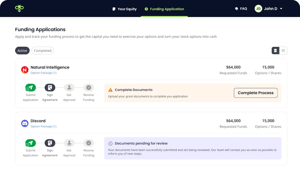 EquityBee screenshot 4 of 4