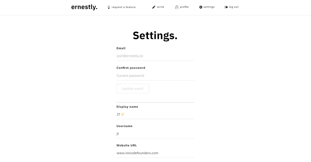 Ernestly screenshot 5 of 8