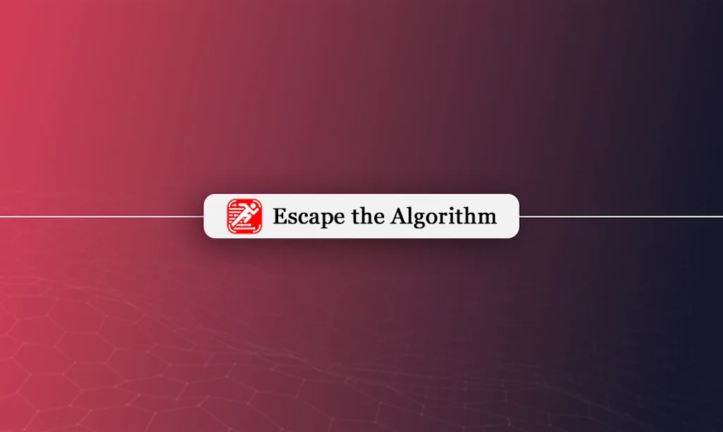Escape the Algorithm screenshot 1 of 5