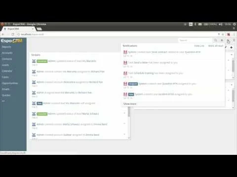 EspoCRM screenshot 1 of 4