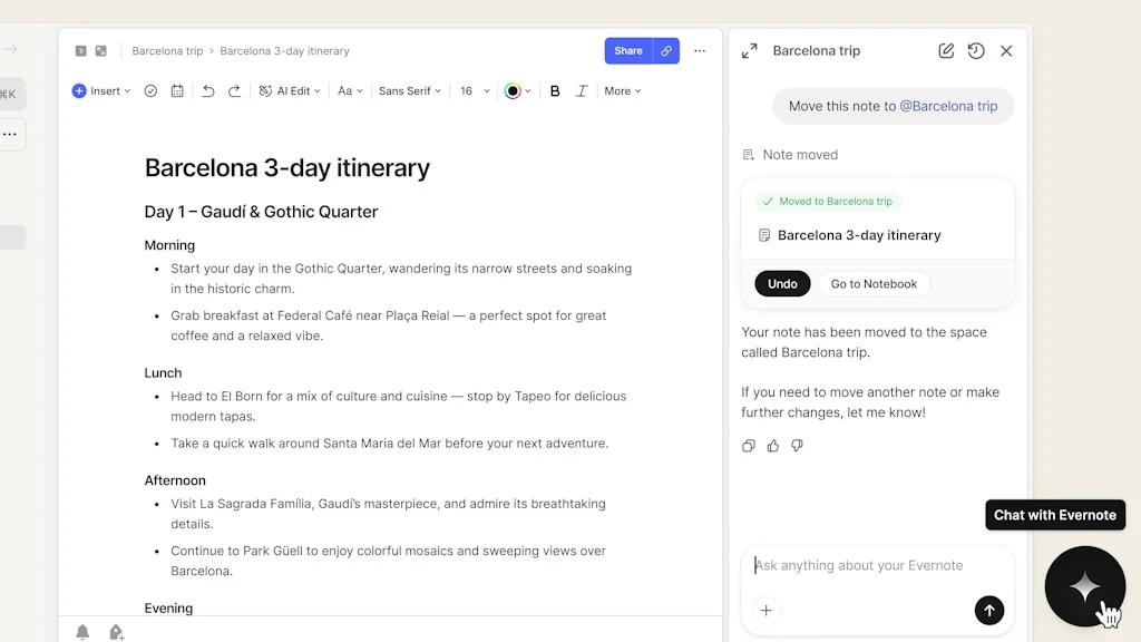 Evernote screenshot 6 of 10