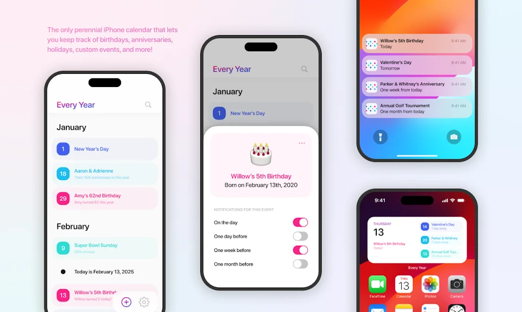 Every Year screenshot 1 of 5