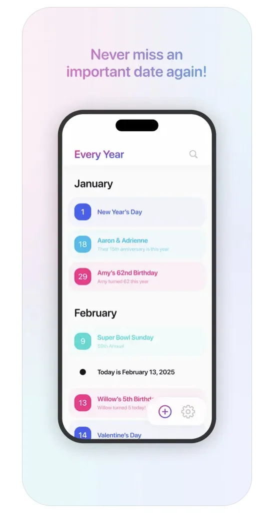 Every Year screenshot 4 of 5