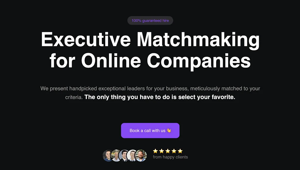 ExecMatch by Remotivate screenshot 1 of 5