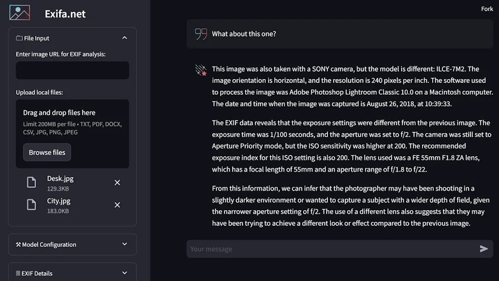 Exifa.net screenshot 7 of 10