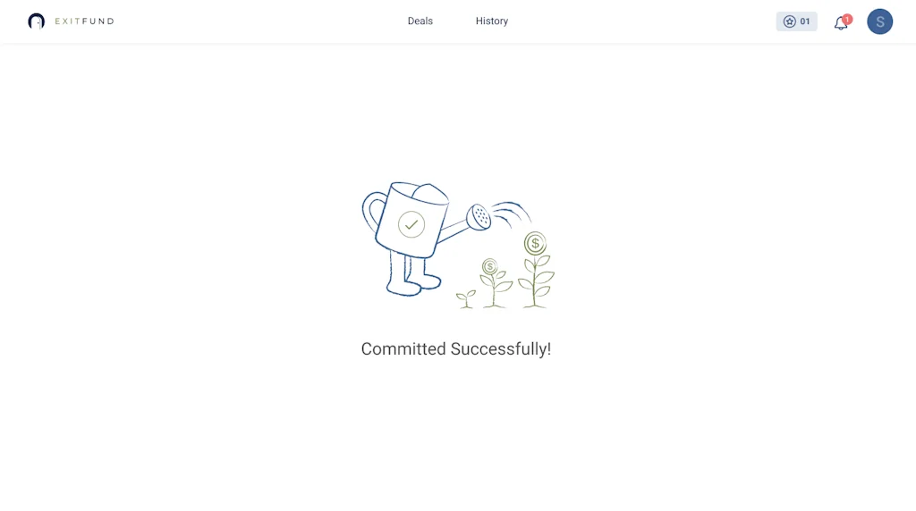 Exitfund screenshot 3 of 3