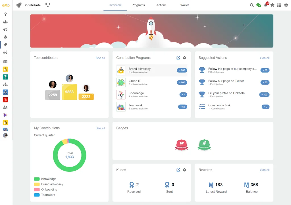 eXo Platform screenshot 3 of 3