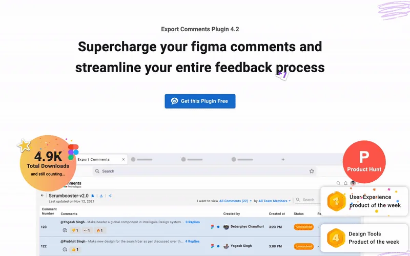 Export Comments screenshot 2 of 2