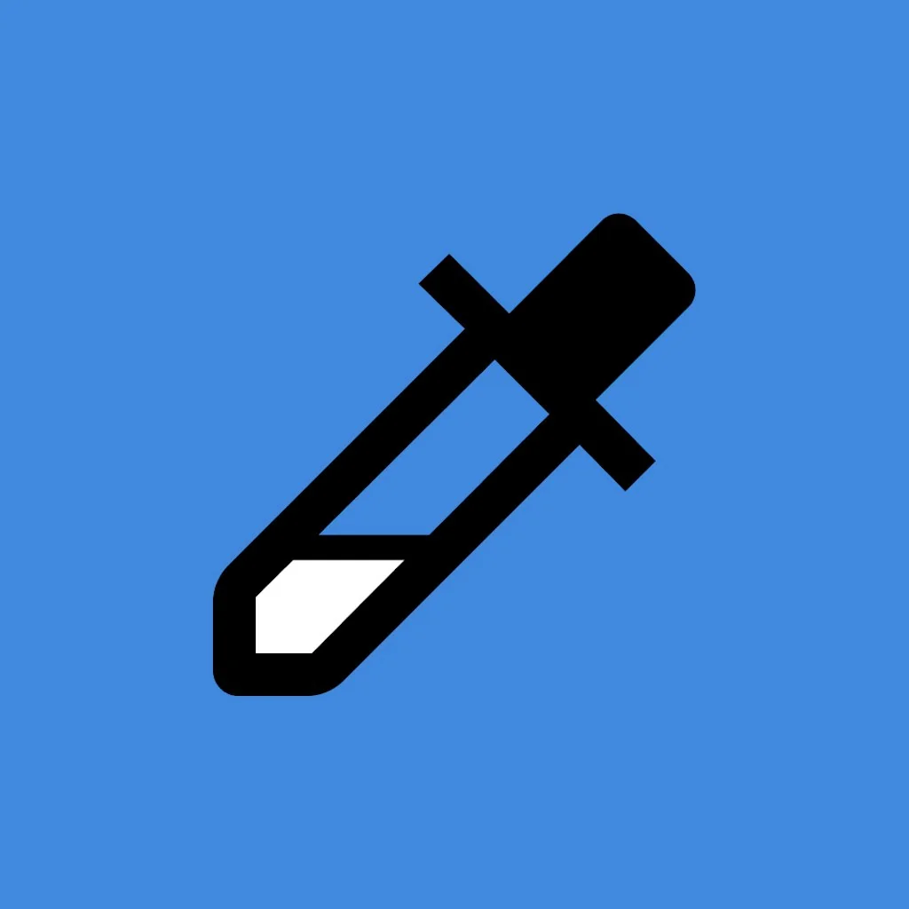 Eyedropper logo