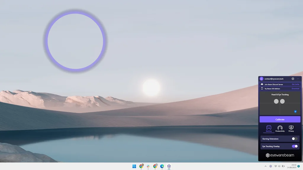 Eyeware Beam screenshot 6 of 7