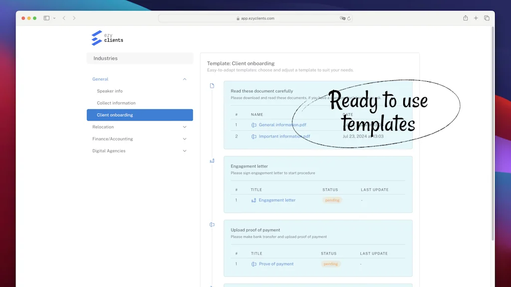 ezyClients screenshot 4 of 5