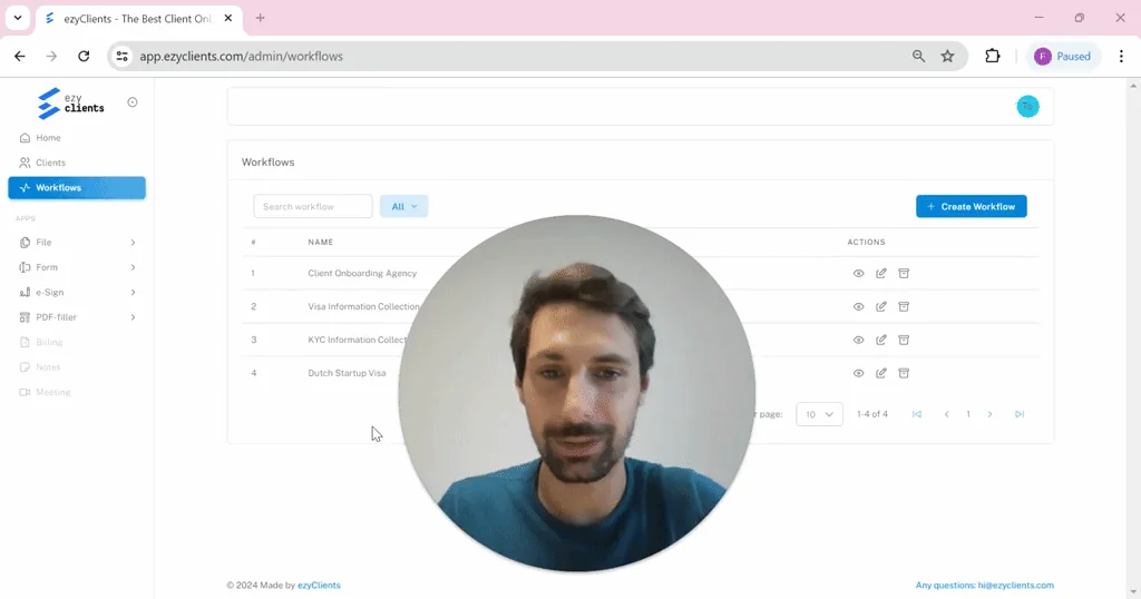 ezyClients screenshot 5 of 5