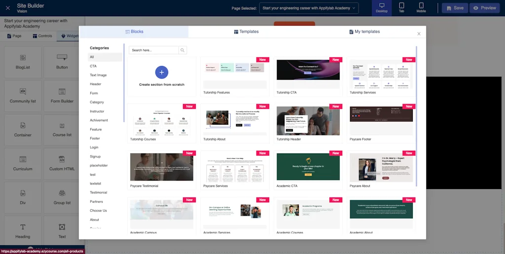 EzyCourse screenshot 5 of 12