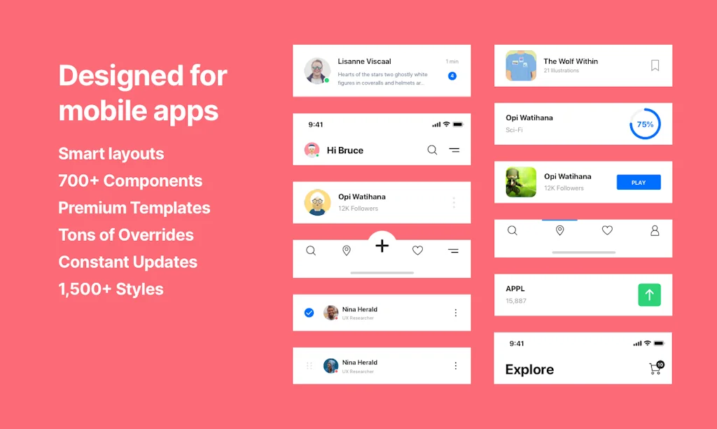 Fabrx Web Design System screenshot 3 of 7
