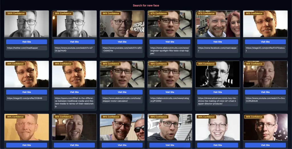 Face Index screenshot 4 of 5