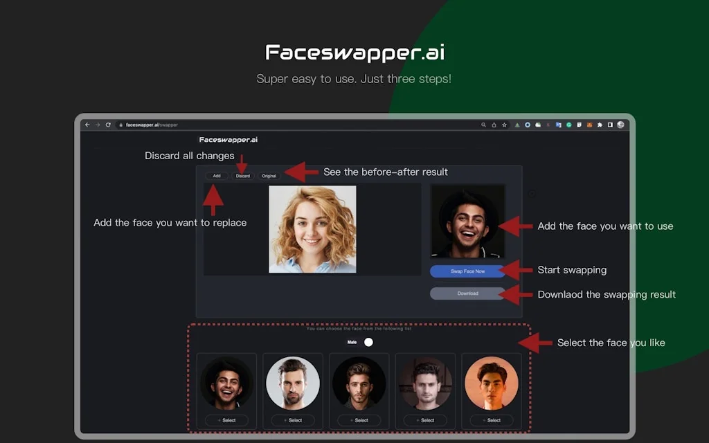 Face Swapper screenshot 4 of 4