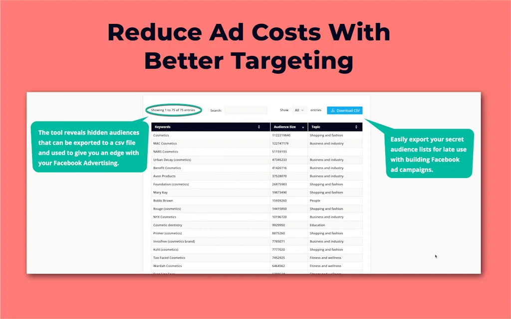 Facebook Ad Hunter screenshot 3 of 4