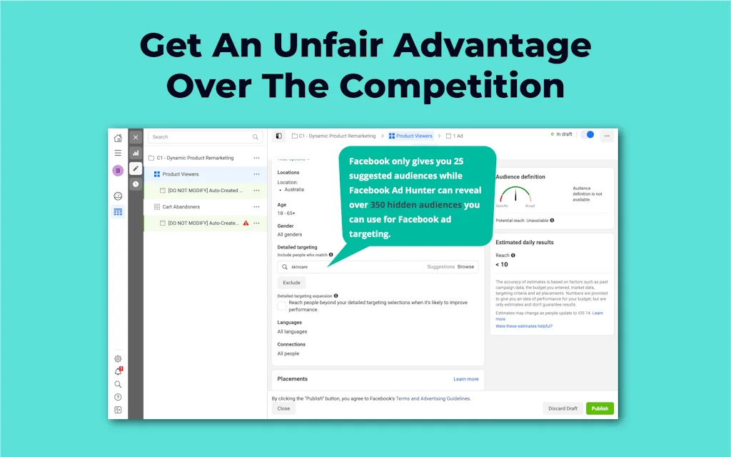 Facebook Ad Hunter screenshot 4 of 4