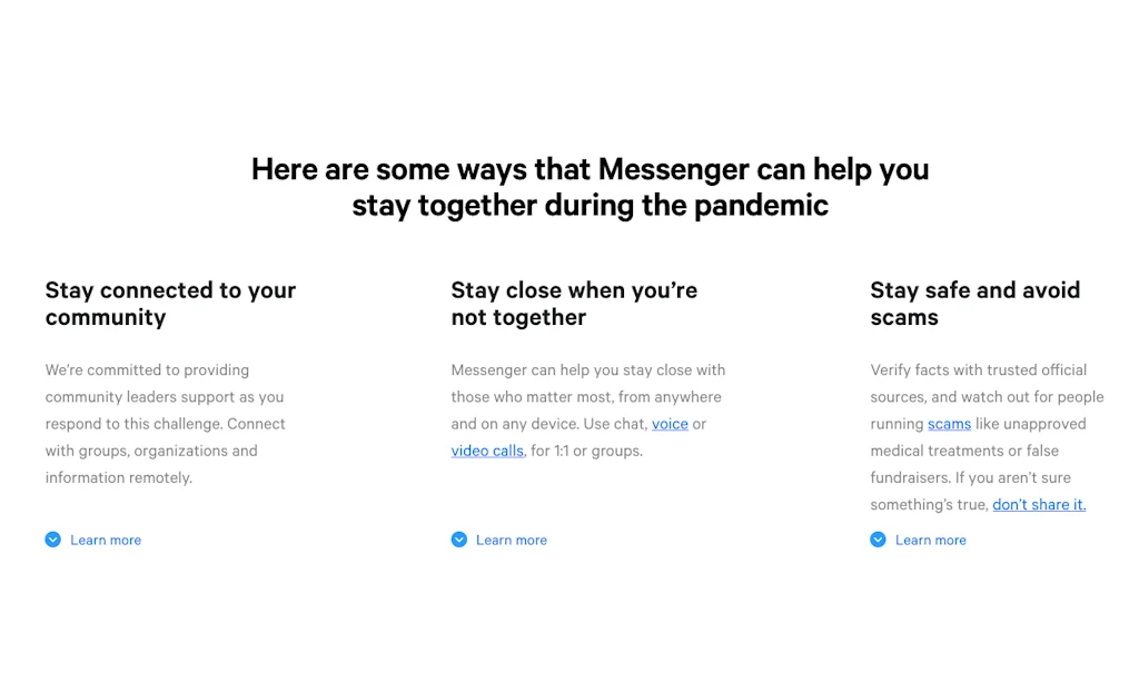 Facebook Messenger screenshot 2 of 3