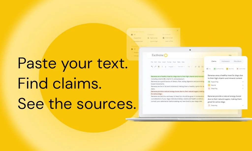 Factiverse AI-Editor  screenshot 1 of 2