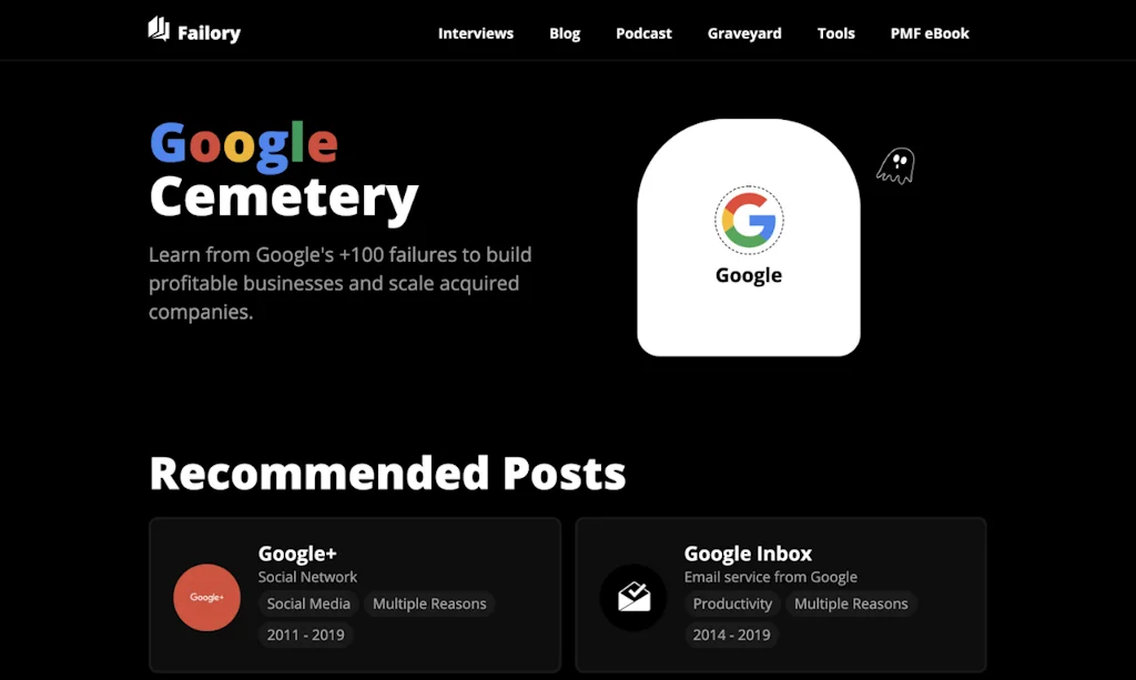 Failory screenshot 2 of 3