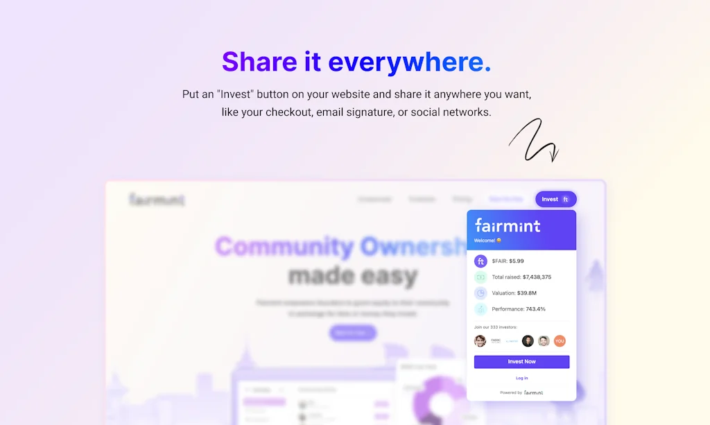Fairmint - Equity of the Future screenshot 5 of 6
