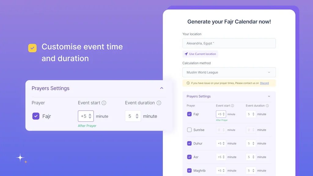 Fajr Calendar screenshot 2 of 5