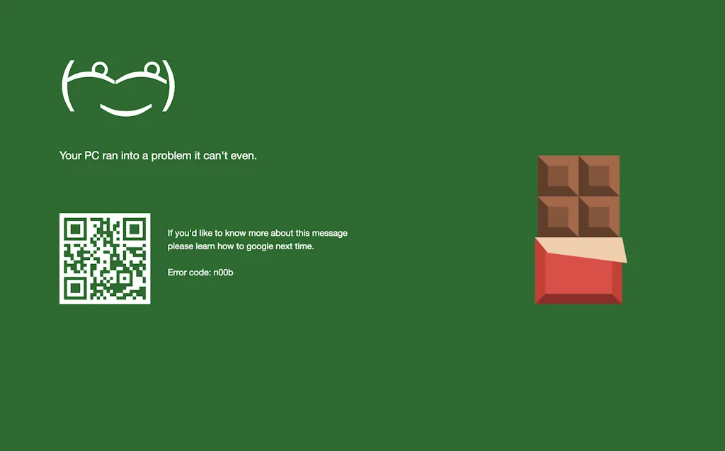 Fake Windows BSOD screenshot 7 of 8