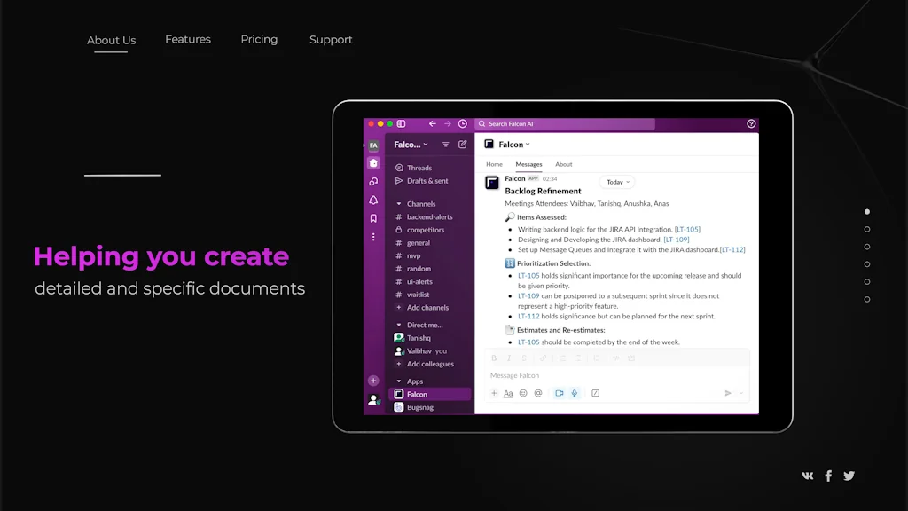 Falcon AI screenshot 3 of 7