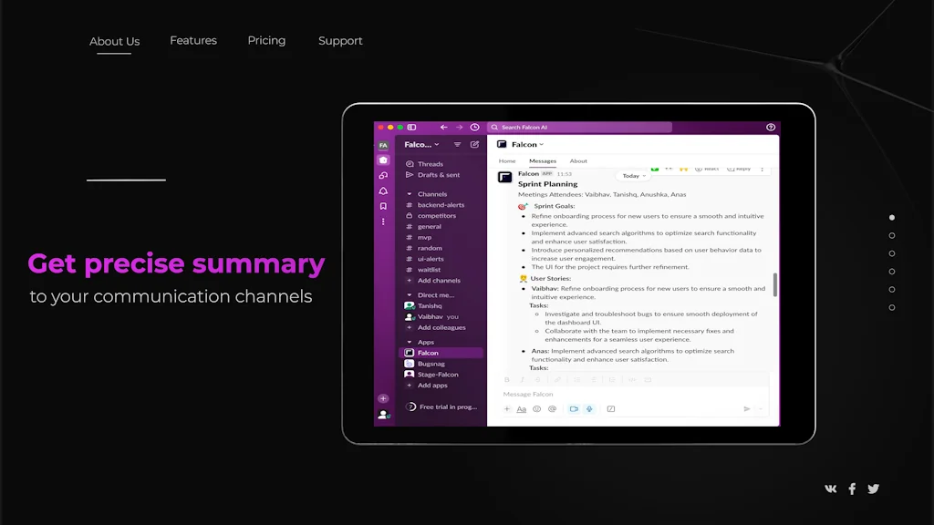 Falcon AI screenshot 6 of 7