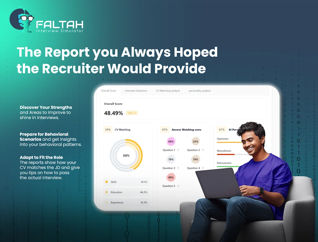 Faltah Interview Simulator screenshot 2 of 8