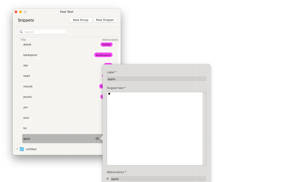 Fast Text - Text Expander screenshot 2 of 9