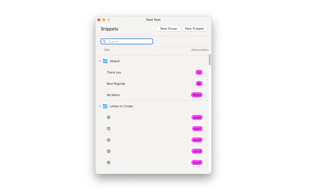 Fast Text - Text Expander screenshot 3 of 9
