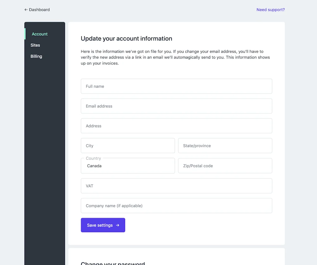 Fathom Analytics screenshot 2 of 2