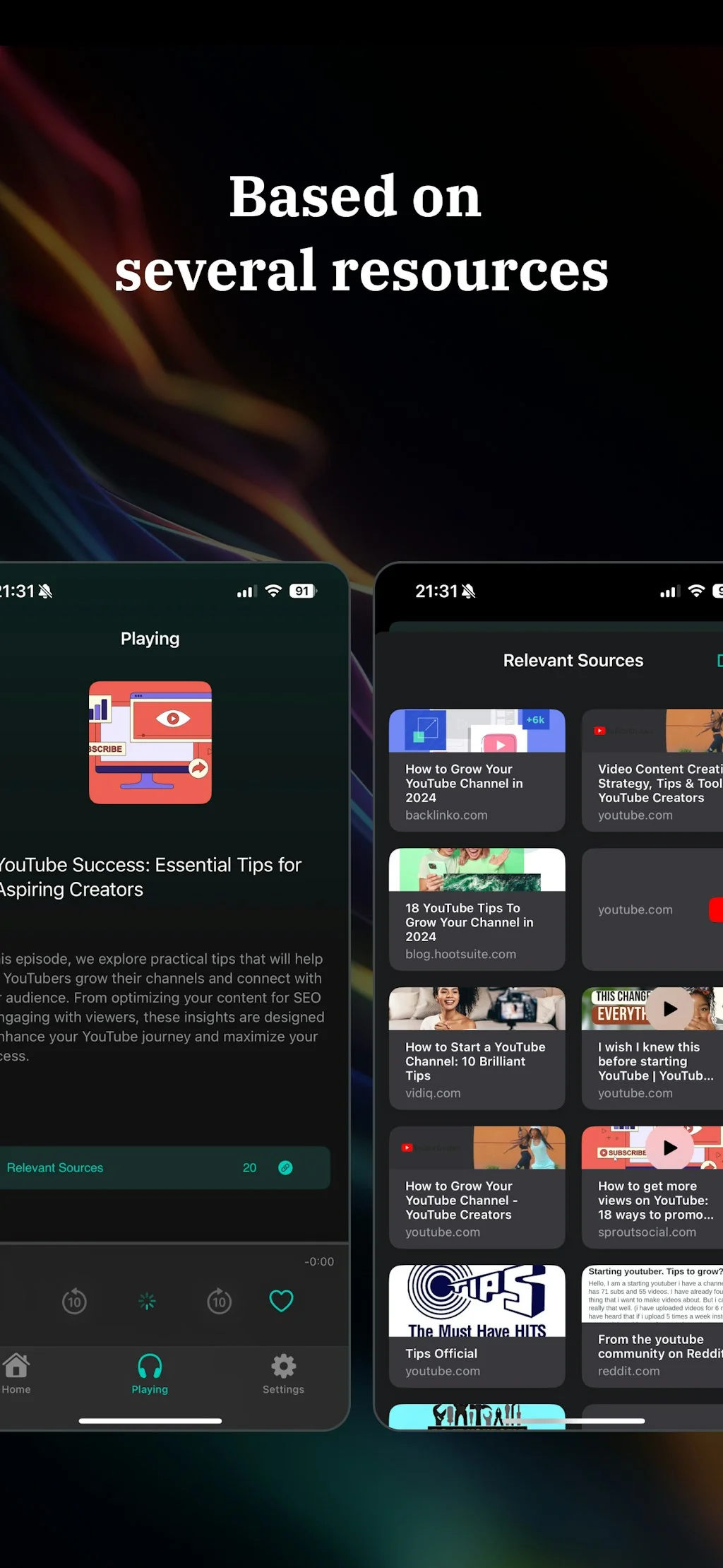 FCZP:Fully customised zenerative podcast screenshot 5 of 7