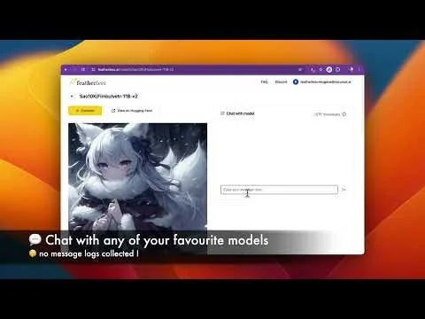 Featherless AI screenshot 4 of 4