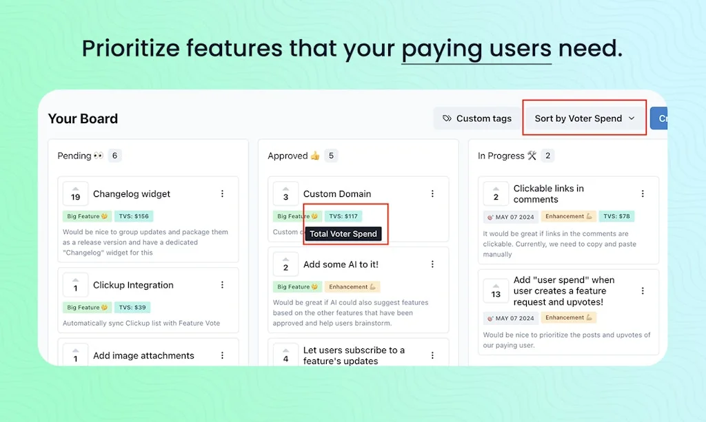 Features.Vote screenshot 2 of 4